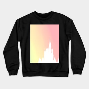 Pastel Magic Castle Crewneck Sweatshirt